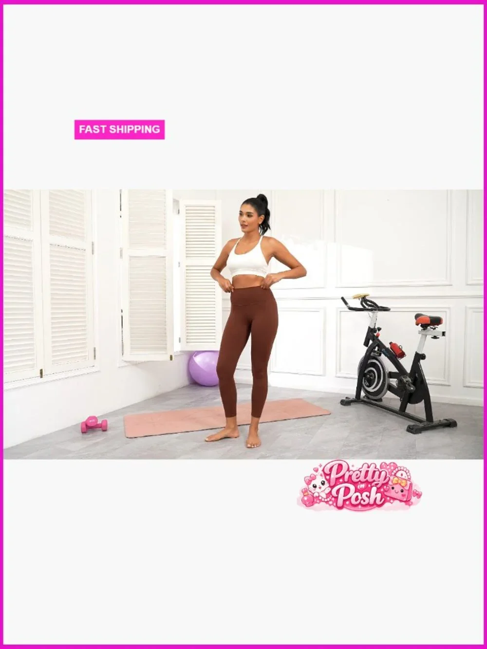 Polyamide Lycra High Waisted Yoga Leggings 25